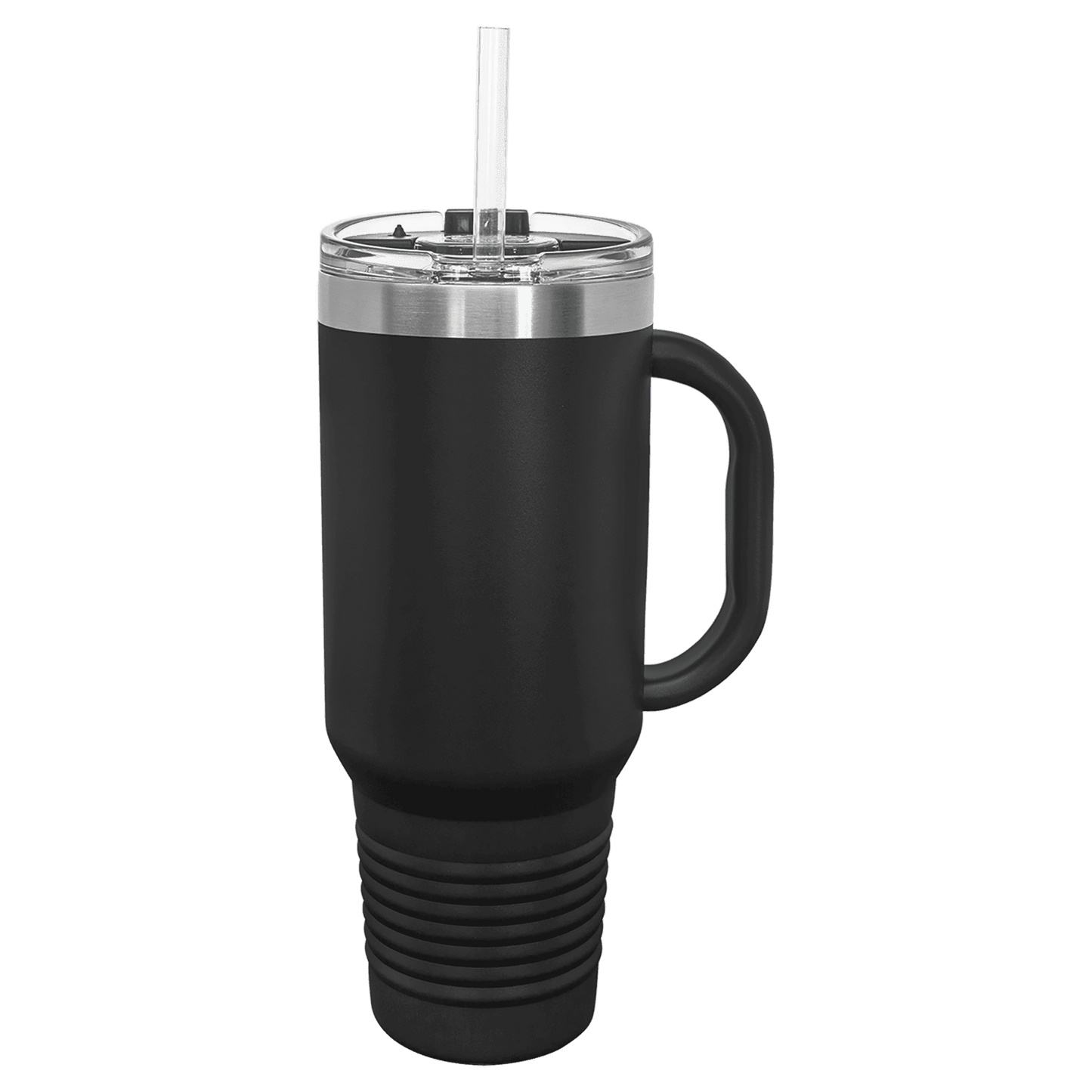 Polar Camel 40 oz Travel Mug w/ Handle and Straw