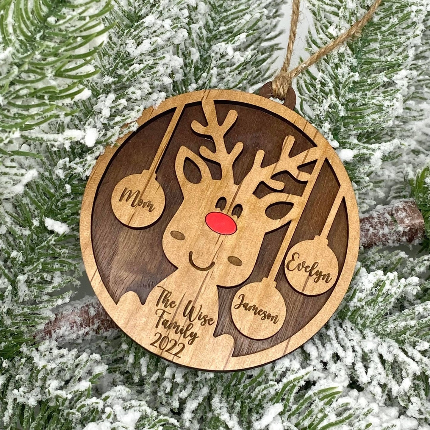 Reindeer ornament