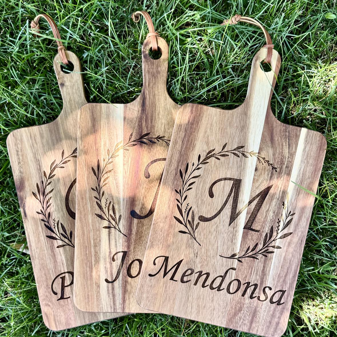 Monogram Cutting Board